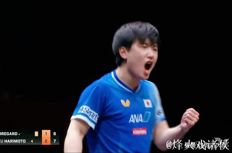 莫雷加德抗议张本智和喊叫反吃黄牌